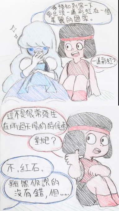 慶祝台灣同婚通過畫的小短漫(////#StevenUniverse #同性婚 