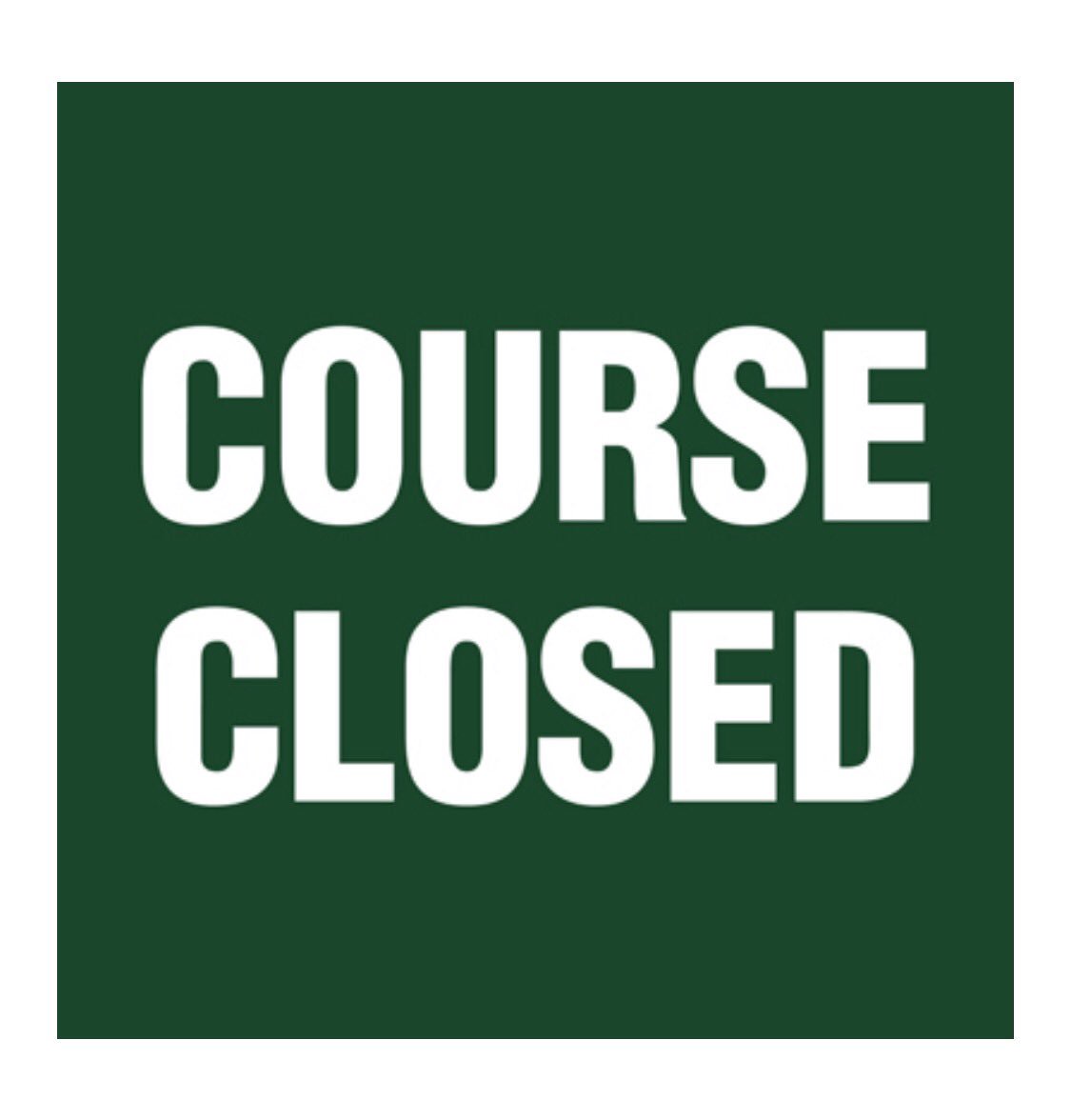 stonehenge_golf's tweet photo. COURSE CLOSED TODAY !! We’ve just had way too much rain over the past 12 hours 😢 The driving range is closed as well. Spread the word! 🌧☂️ #stonehengegolf #stonehengegolfcourse https://t.co/Un5cGqVdR6
