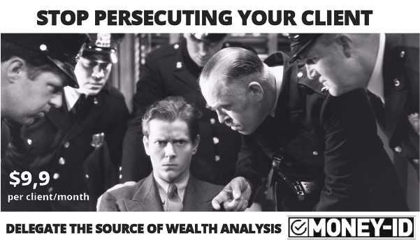 TheMoneyID's tweet photo. Stop persecuting your client in private banking industry
 
https://t.co/gG7mAOYgtU

#moneyid #compliance #privatebanking #banking #finance #wealth https://t.co/eTnKPuldHH