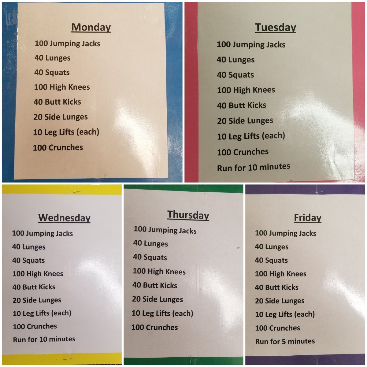 MrsKatWilson's tweet photo. We're almost done with the school year but that doesn't mean you're done staying healthy! #fitsummer #healthyliving #wellness @AliefWellness @ChancellorComet https://t.co/jI6ZUtmhBb