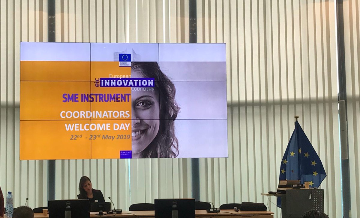 Miquel (<a href="/MiquelCostaf/">Miquel Costa</a>), <a href="/Aglariscell/">Aglaris Cell</a> Director, is today in #Brussels, joining the Coordinators Welcome Day from European Innovation Council SME Instrument <a href="/H2020SME/">SME Instrument - EIC pilot</a> <a href="/EU_H2020/">Horizon 2020</a> #EU_EIC