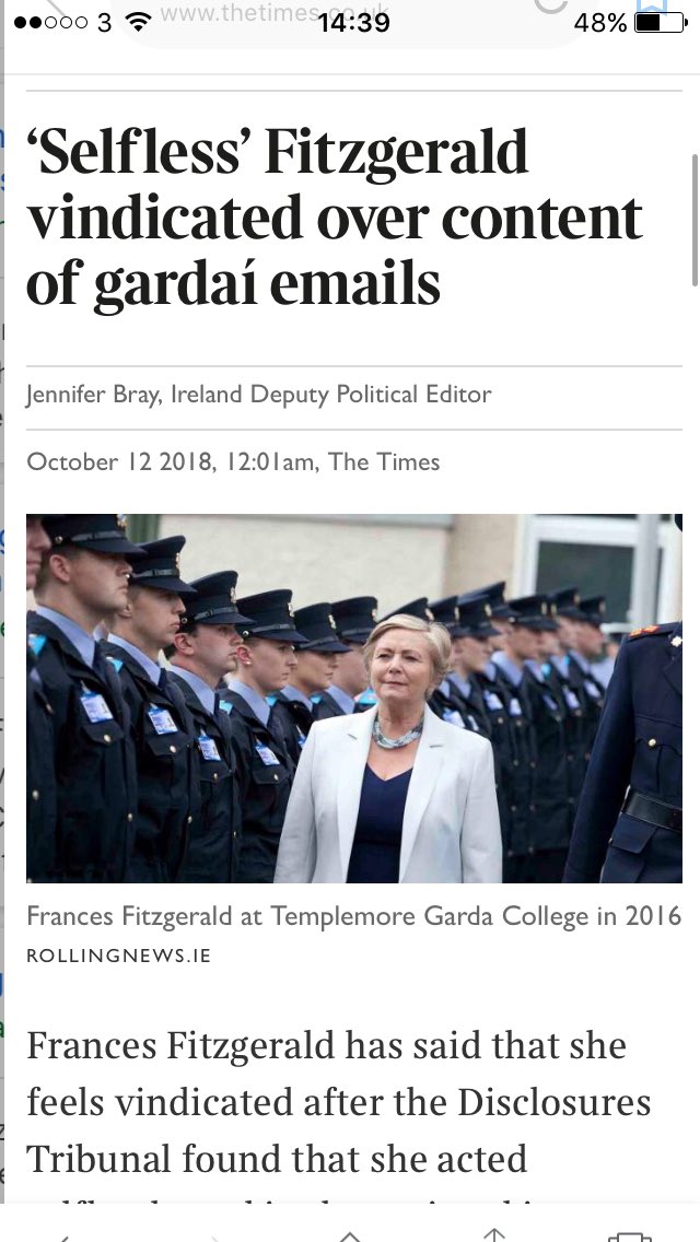 duzBme's tweet photo. Why is Irish MSM so CORRUPT?
Frances Fitzgerald was neither vindicated nor did O'Higgins Comm or Charleton Report prove she acted properly.
FACT Justice O'Higgins failed to mention anything of shenanigans 15/05/15 after #MauriceMcCabe produced secret tape.
WHY? #OnlyForTheTape https://t.co/BdzR7iEMSZ