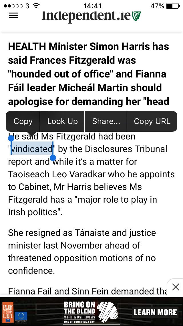 duzBme's tweet photo. Why is Irish MSM so CORRUPT?
Frances Fitzgerald was neither vindicated nor did O'Higgins Comm or Charleton Report prove she acted properly.
FACT Justice O'Higgins failed to mention anything of shenanigans 15/05/15 after #MauriceMcCabe produced secret tape.
WHY? #OnlyForTheTape https://t.co/BdzR7iEMSZ