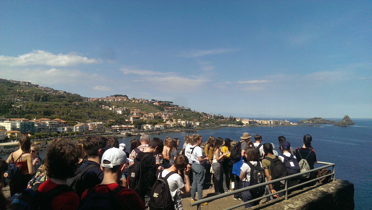 TMB_School's tweet image. Arrived safely in Sicily and already exploring the sights #Sicily2019 #geographygcse