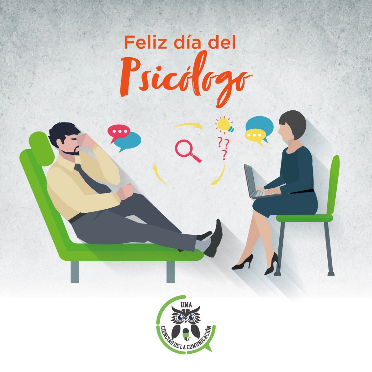 UNAcomunicapy's tweet photo. Extendemos nuestro saludo a todos los que abrazan esta noble profesión, en especial al plantel de docentes y estudiantes de nuestra casa de estudios.
¡Feliz día del Psicólogo!
#ComunicaciónUNA #UNAComunicaPy https://t.co/ISgT4AMHRR