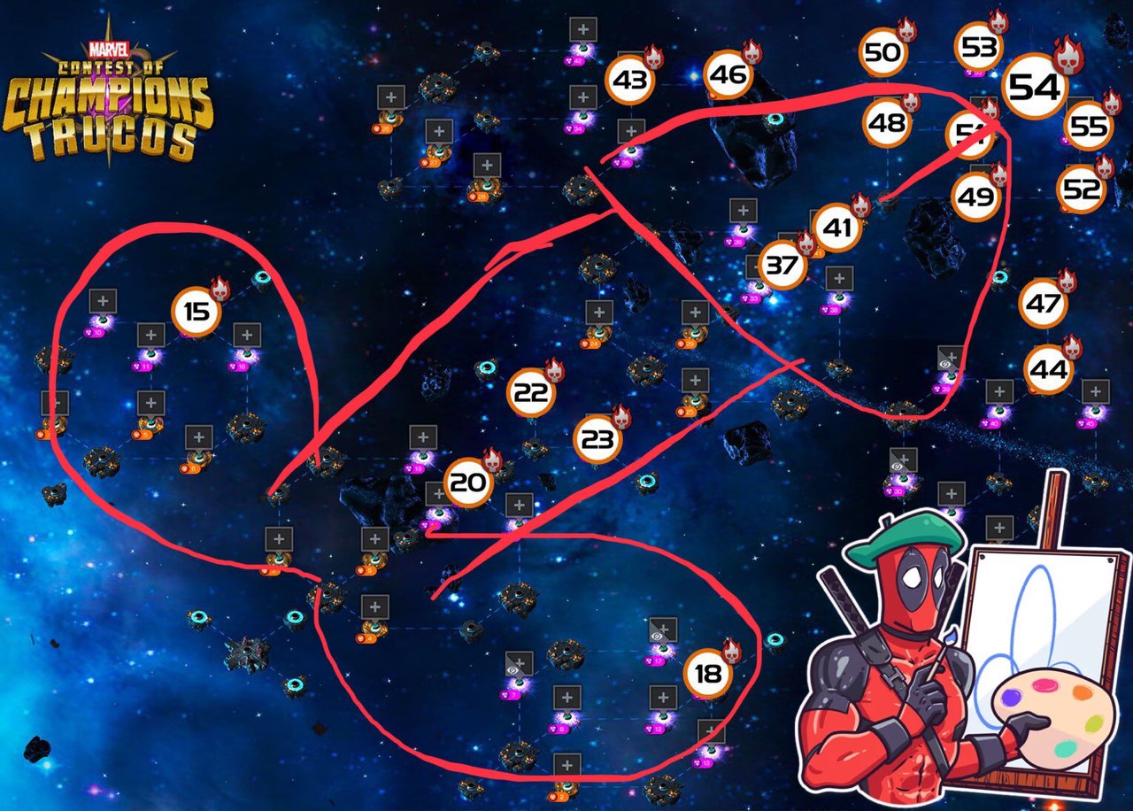 MarvelTrucos on Twitter "Early Look New Alliance War Maps for Season