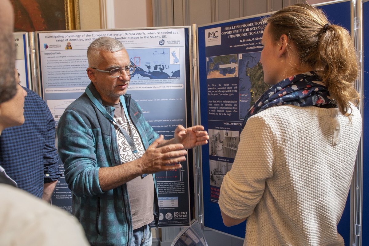 NORA_Europe's tweet photo. Very proud to see so many delegates from around the world presenting their research during our poster session at #NORA2019 #NativeOyster  @TheGlenmorangie @mcsuk @news_RSE @HWU_EGIS @HeriotWattUni @Scotland https://t.co/5tHxjOgHqC
