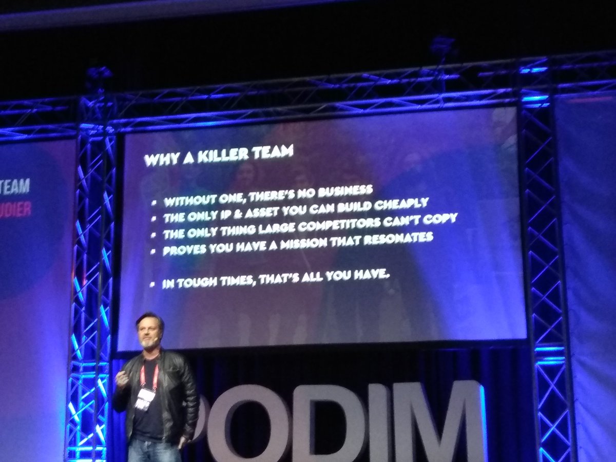 MYGATEWAYH2020's tweet photo. At @podimconference learning from @franco1s, @tmrwhub, profound wisdom: 'start pitching your team,  just work with A+ people and take time to look for them: recruiting is a process, not a race' 
#PodimConference @podimconference https://t.co/taPHPZwtsI