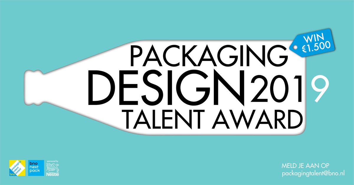 De case voor de BNO Packaging Talent Award 2019 is bekendgemaakt. Wij supporteren jong talent en zijn dan ook trotse sponsor van de BNO Packaging Talent Award. Klik hier voor informatie, briefing, voorwaarden en bestanden bit.ly/2YFkQYf