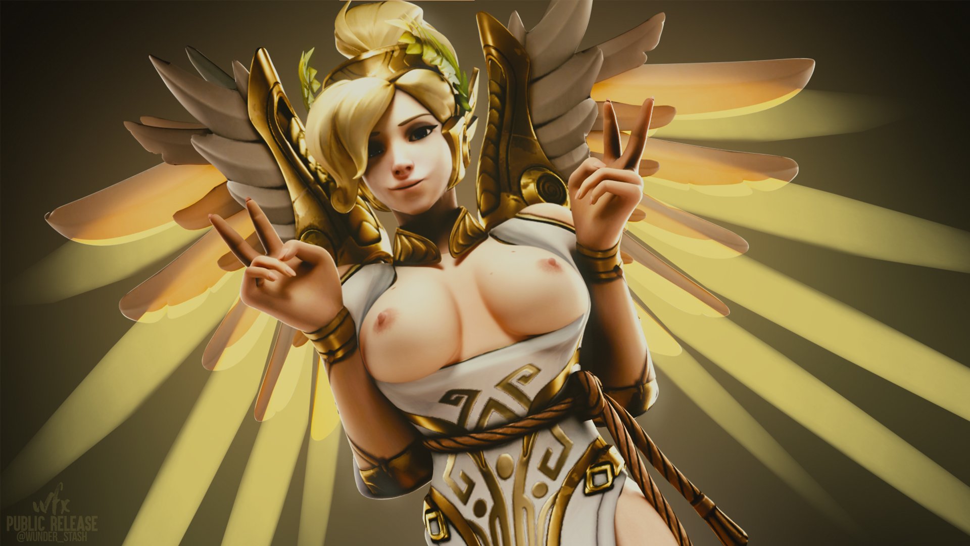 Mercy overwatch naked.