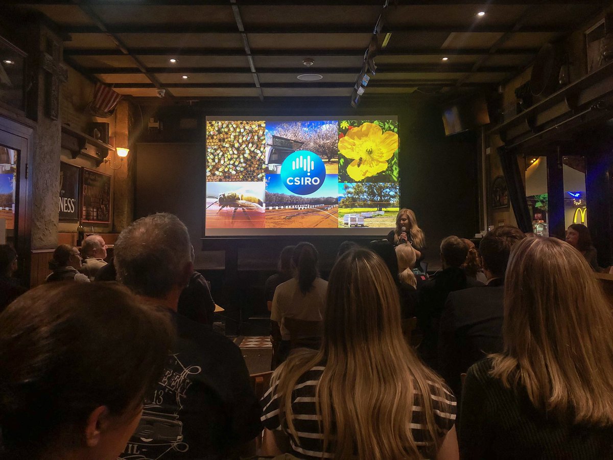 pintofscienceAU's tweet photo. And that's a wrap for #PintAU19! Here are some of the many highlights from our 3rd and final night. Thank you to all who attended to get their science fix & minds completely blown from all the amazing #Aussiescience! Cheers folks! π»π¬π€― #pint19 @pintsworld https://t.co/WBWZsQ5umB