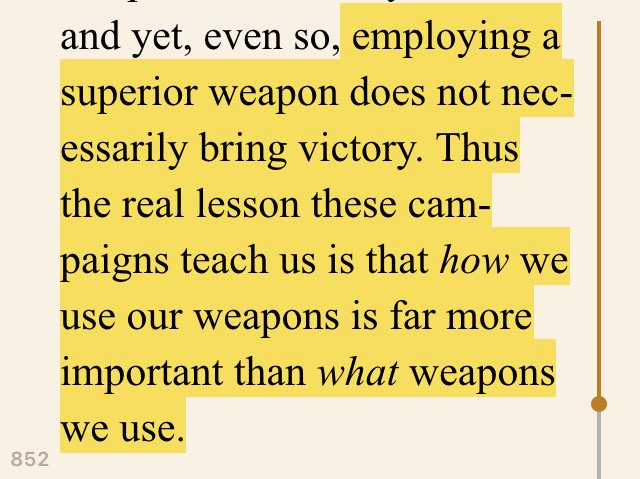 ....from "How Wars are Won" by Bevin Alexander
