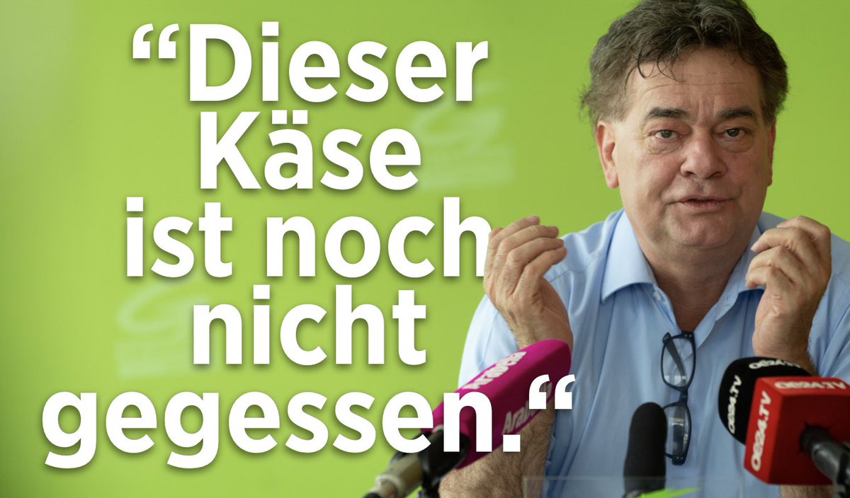 diegruenen's tweet photo. Der Großmeister des knackigen Sagers fasst die Situation für die Grünen zusammen. 
Mehr denn je gilt:
Zurück zu sauberer Politik.
Es wird knapp bei d. #EUWahl2019
Es geht um jede Stimme.
Wähl die Grünen wieder rein - am 26. Mai!
#ZurueckzudenGruenen 🇪🇺🇦🇹 https://t.co/jrw0stJEhz