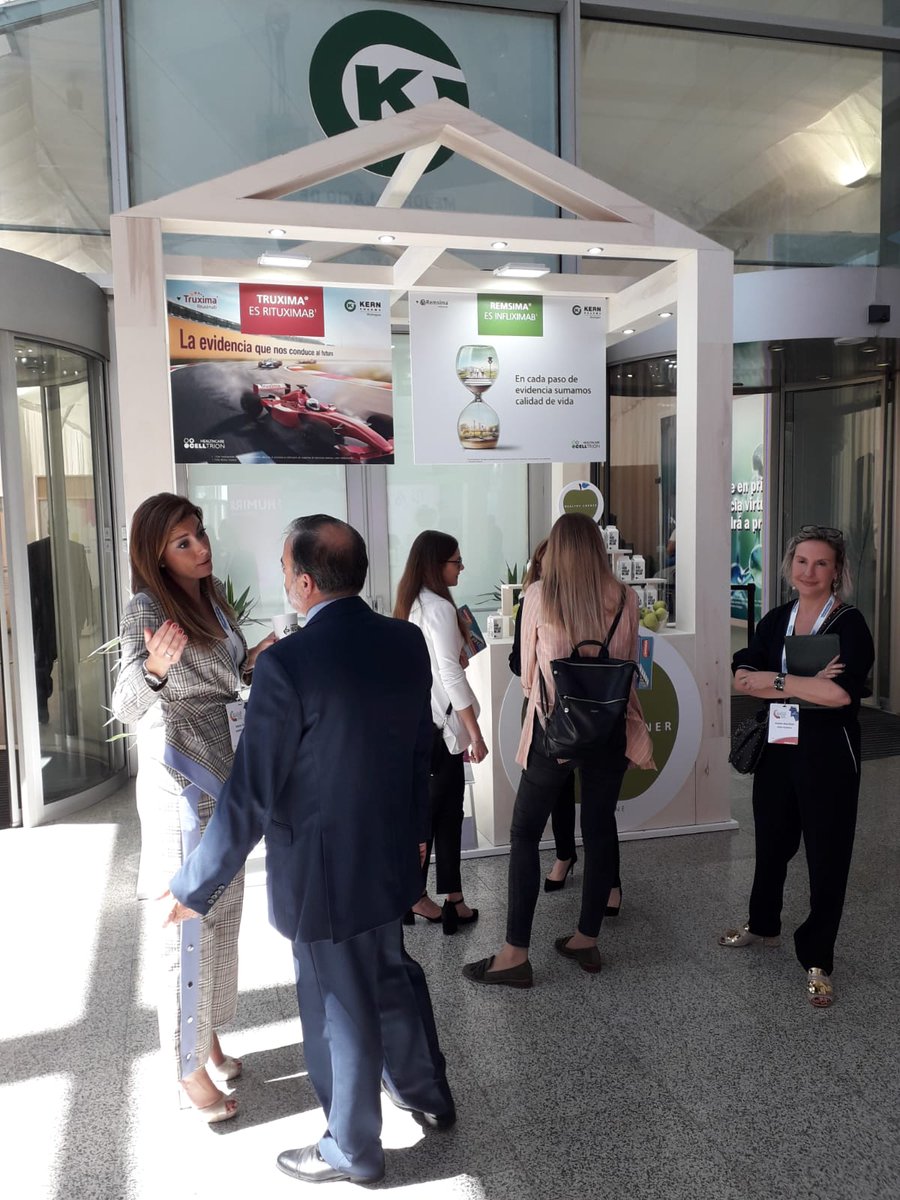 Kernpharma's tweet photo. Nuestros compañeros de #KPBiologics están en el XLV Congreso Nacional de la @SEReumatologia que se celebra en Valencia. Ven a visitarnos al stand nº5 y descubre las sorpresas de nuestro Healthy Corner. ¡Te esperamos!  #SER19 https://t.co/iAji7Iomcd