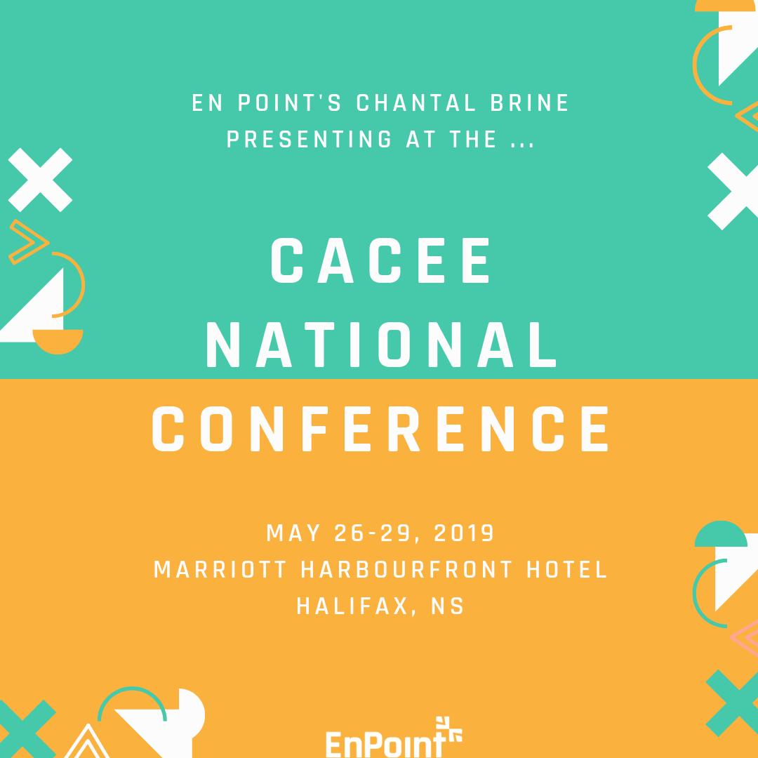 YouEnPoint's tweet photo. Don't miss Chantal Brine presenting next week at the Canadian Association of Career Educators and Employers National Conference on May 28! Keynote speakers, networking with hundreds of recruiters and social activities, it's what #EnPoint is all about! #MentorshipMatters https://t.co/RO6BriuxMm