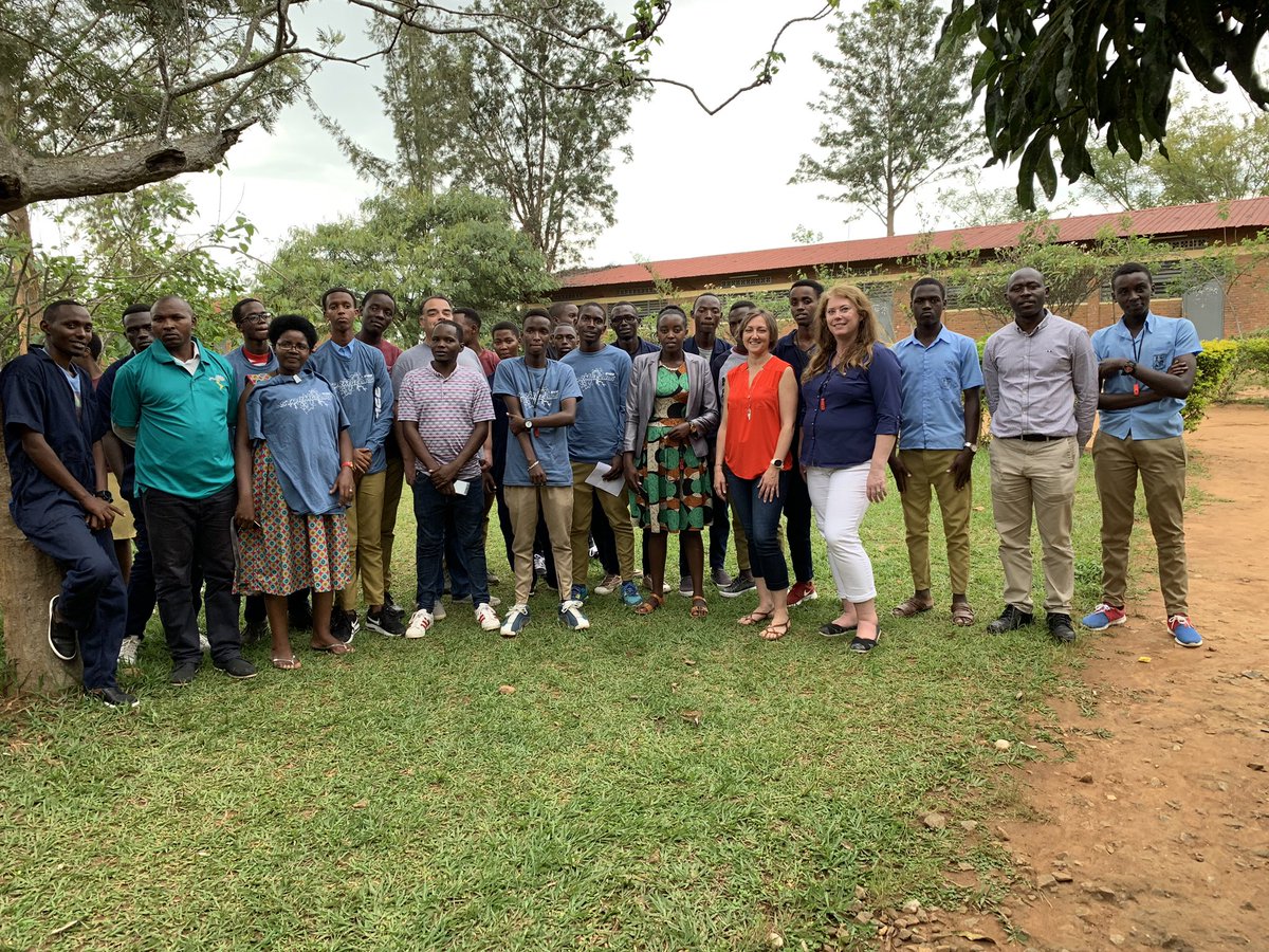 MikePuckett's tweet photo. Day 3 of @SOLIDWORKS training is wrapped up after a productive day at TSS Nyamata in Rwanda. https://t.co/MRZN1blSss