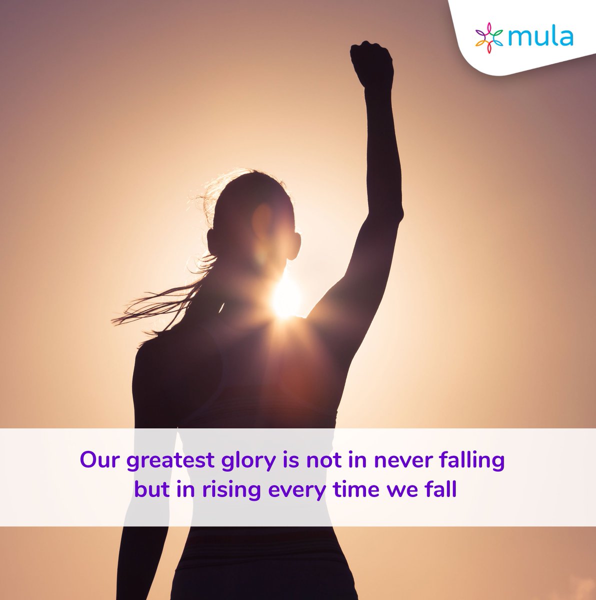 TinggAfrica's tweet photo. Our greatest glory is not in never falling, but in rising every time we fallβπΌ
#WednesdayMotivation #mulapay #determination https://t.co/X3QAiJJGe9