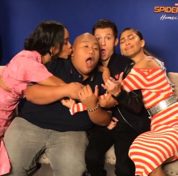 marvxlsthor's tweet photo. since y'all seem to forget about jacob batalon, let me remind you of who he is:

- he's unproblematic
- he's filipino
- he's funny and loving
- the cast LOVES him
- he's a soft &amp; pure human being
- he's underrated
- he dOESN'T DESERVE TO BE SLEPT ON AND FORGOTTEN https://t.co/Qotx4j7M0V