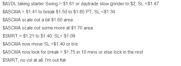 stewdomer's tweet photo. At Turbo, we have not just TurboBob...but other moderators = All the possible trades you'd want , every day
Join us https://t.co/8Hdn69AKD5 3 DAYS FREE
#stockstowatch #alerttrade #wallstreet #pennystocks #newswatch #investing #lowfloat #stocks#stockmarkets #gold #news https://t.co/4vM55jng47