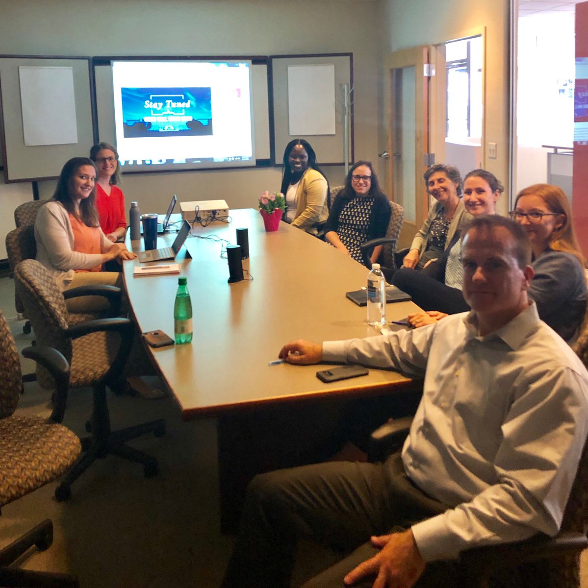 Having a Watch Party here @LISCRhodeIsland to learn more about the @BPC_Bipartisan exploration of opportunities for improving #childcare facilities! #SpaceMatters!