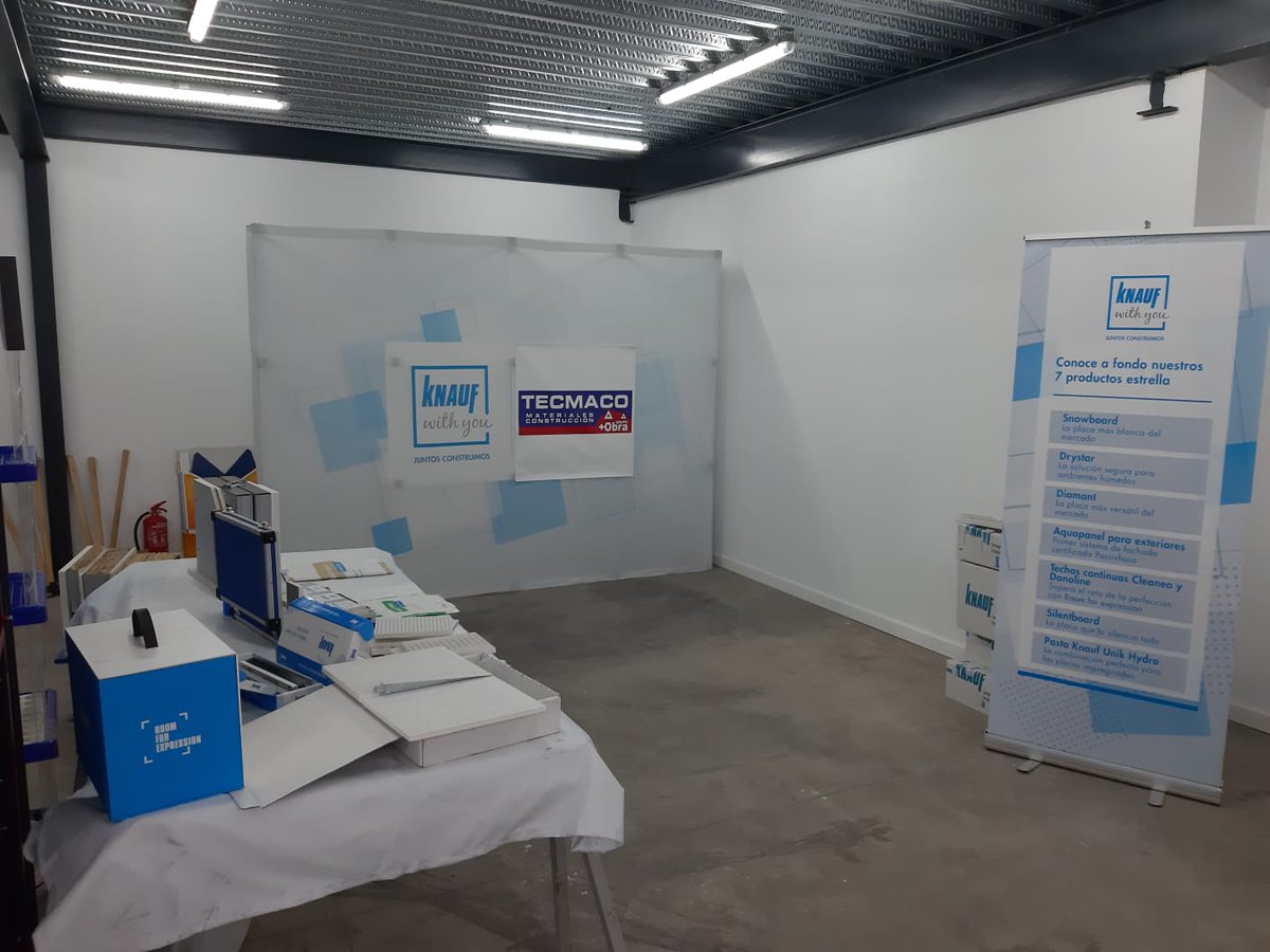 knaufes's tweet photo. Hoy nos encontramos en las instalaciones de #Tecmaco-La Vall en Vall de Uxó, Castellón, mostrando nuestros últimos lanzamientos. ¿Quieres ver una demostración? Consulta nuestra agenda y no faltes a la próxima jornada de #KNAUFWITHYOU: https://t.co/5z1or6g1Dq https://t.co/23wmq0q4lP