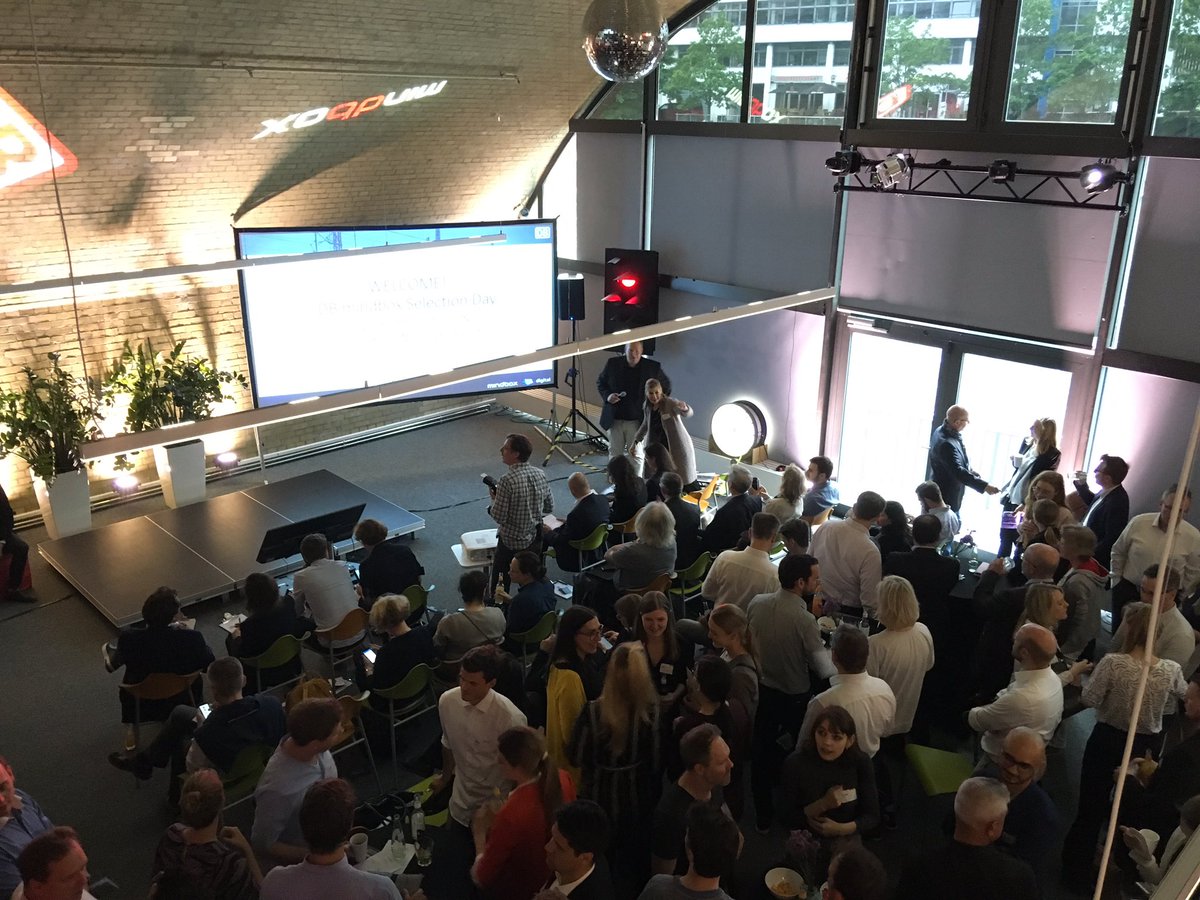 dbmindbox's tweet photo. Los geht’s mit dem heutigen Startup Selection Day in der DB mindbox! Wir sind gespannt, welche Teams ins #StartupProgramm aufgenommen werden! https://t.co/LJ2BjWHJPG