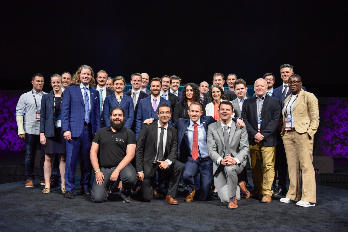 Congratulations to our @TPLAccelerator startups of 2019 for delivering a fantastic pitch at the #ONE19 main stage!