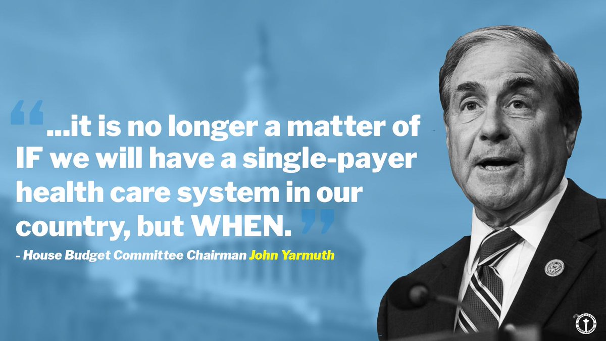 Movement4M4A's tweet photo. Yes! @RepJohnYarmuth, Chair of the @HouseBudgetDems, has reiterated his belief that single payer is inevitable. That's because of all the hard work of you all! https://t.co/yfHRppRG7O