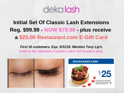 TonyLipsRest's tweet image. Our neighbors at dekalash in Franklin Lakes have a special offer for you! They are located at: 794 Franklin Avenue in Franklin Lakes NJ. (201) 735-8451. #franklinlakes #bergencounty #wyckoff #fairlawn #eyelashextensions
