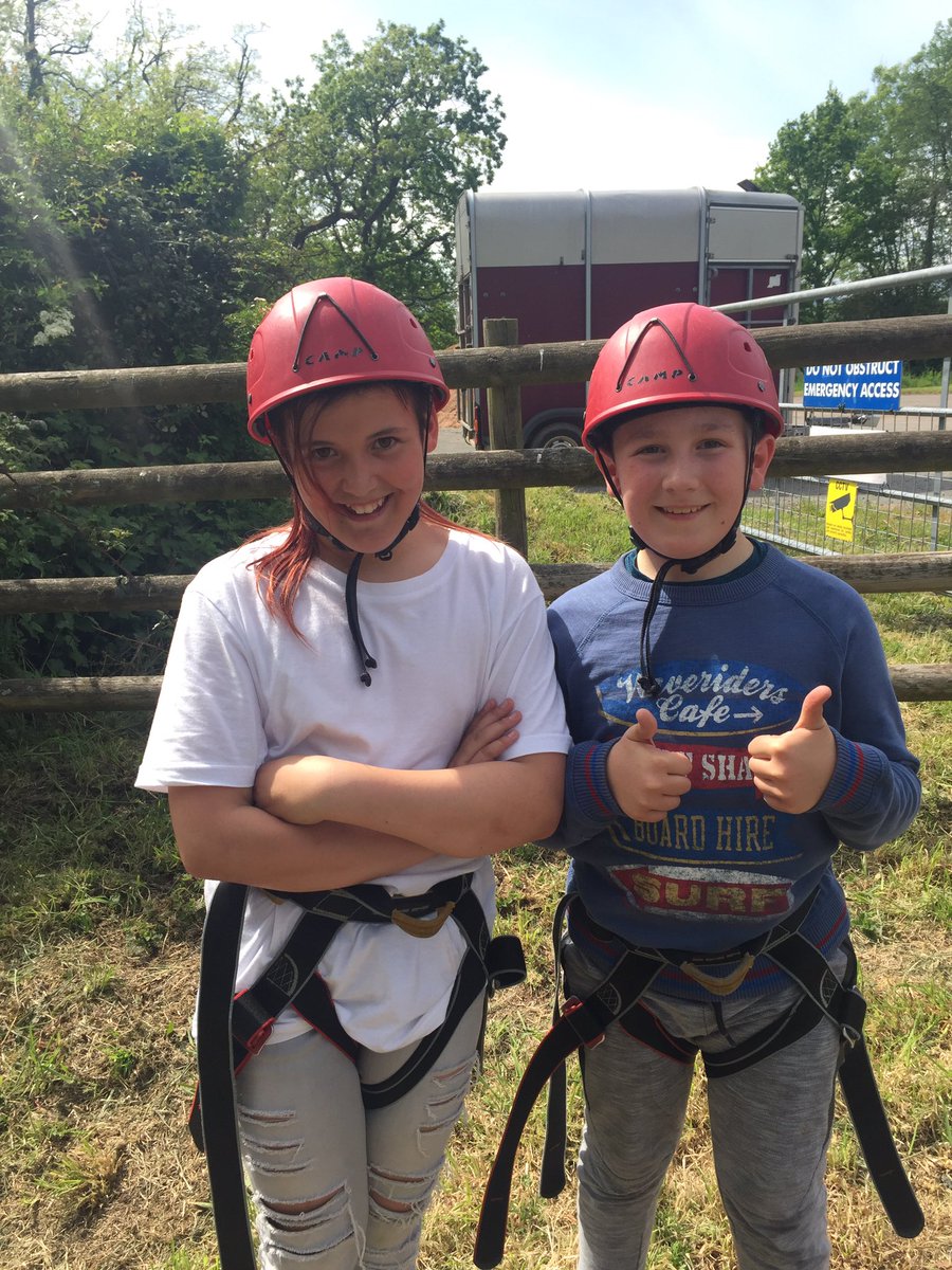 CadFMBValp's tweet photo. Conquering fears on the high ropes! https://t.co/WX8UpgdanK