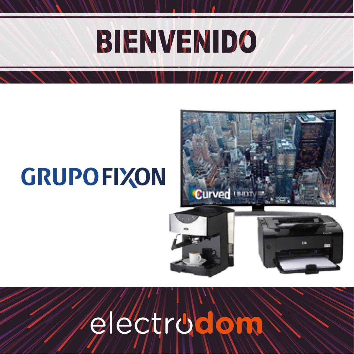 expoelectrodom's tweet photo. Bienvenido #GrupoFixon, expositor confirmado para esta nueva edición #Electrodom #2019 #BsAs https://t.co/7hW7aBd3A9