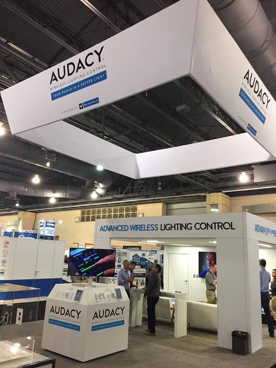 AudacyCanada's tweet photo. We're at #Lightfair International 2019! Drop by BOOTH 349 to see our latest innovations, including the NEW Audacy Local Proxy Kit. #innovations https://t.co/6p6lGjwhIX