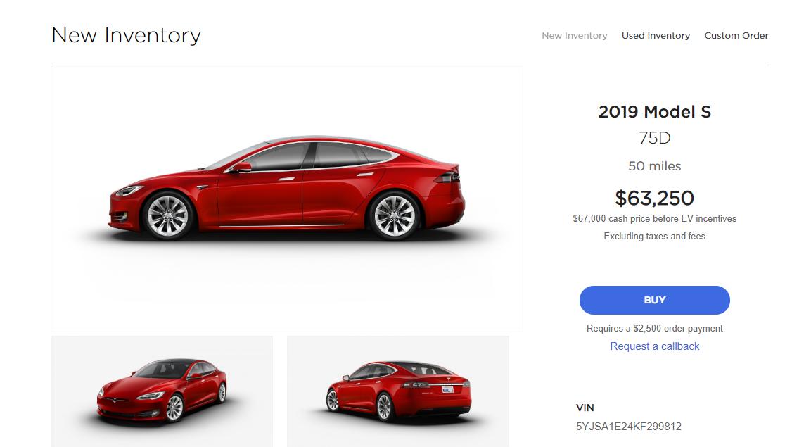 Elmerfudd A Twitter Why Buy A New Tesla Model S 75d For