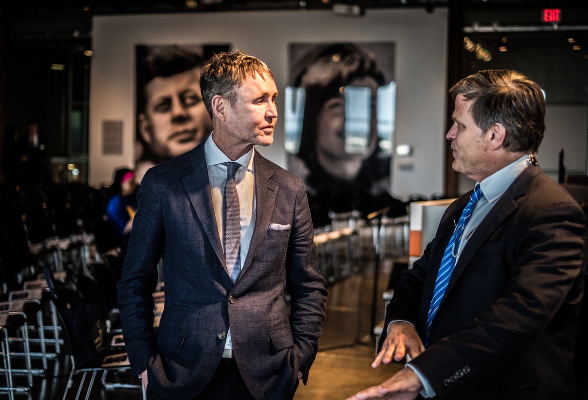 Thesixthfloormuseum On Twitter Stephen Kennedy Smith President John F Kennedy S Nephew Joined Cnn Presidential Historian Douglas Brinkley For A Program In 2017 Honoring The Centennial Of President Kennedy S Birth Smith S Mother Jean