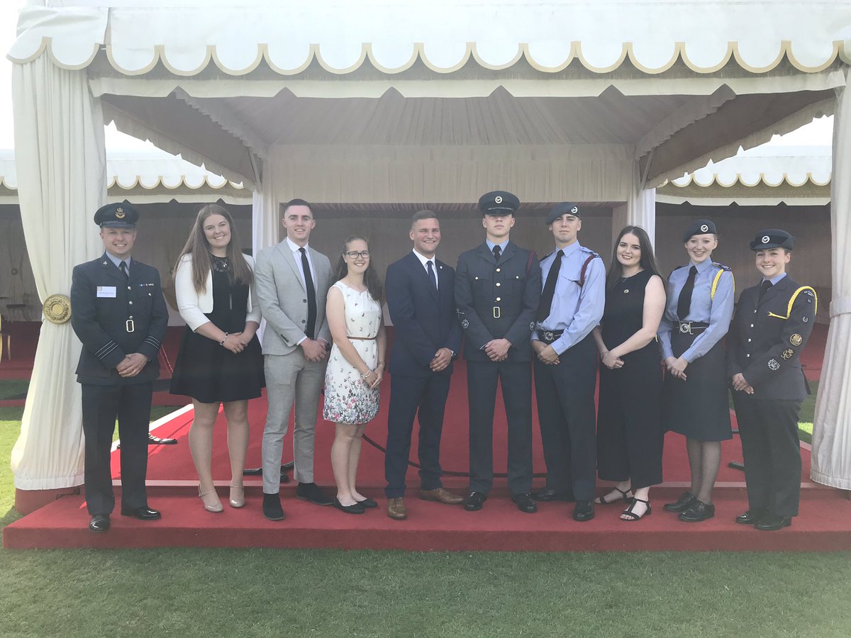 A few couldn’t make it due to A Levels, but a great day to see the cadets collect their Gold Awards @CE_RAFAC_DofE <a href="/OC_SEMids/">OC S&E Mids Wing</a>