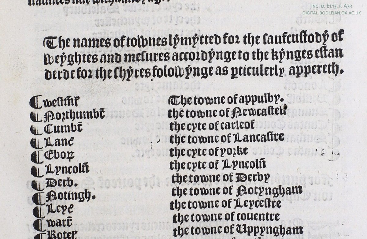 BDLSS's tweet photo. This #EarlyPrinted book dates from c. 1496, and gives the statutes passed under Henry VII in the Parliament of 1495. Matters covered include juries, vagabonds, weights and measures, the Pale of Calais, and treason. The treason act is still in force. https://t.co/EaBx3OMa96 https://t.co/6zQVSvCneu