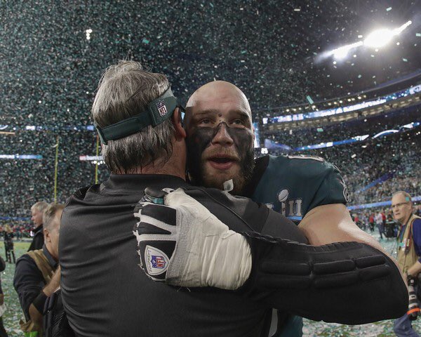 JClarkNBCS's tweet photo. Lane Johnson is paving “The Lane” at his Kilgore College 

Giving $500,000 to build “The Lane” Athletic Performance Center. Lane played QB there

Lane:
“It truly is an underdog story, coming from small town East Texas to a JUCO to making it in the NFL and winning a Super Bowl” https://t.co/GJkgJoqitQ