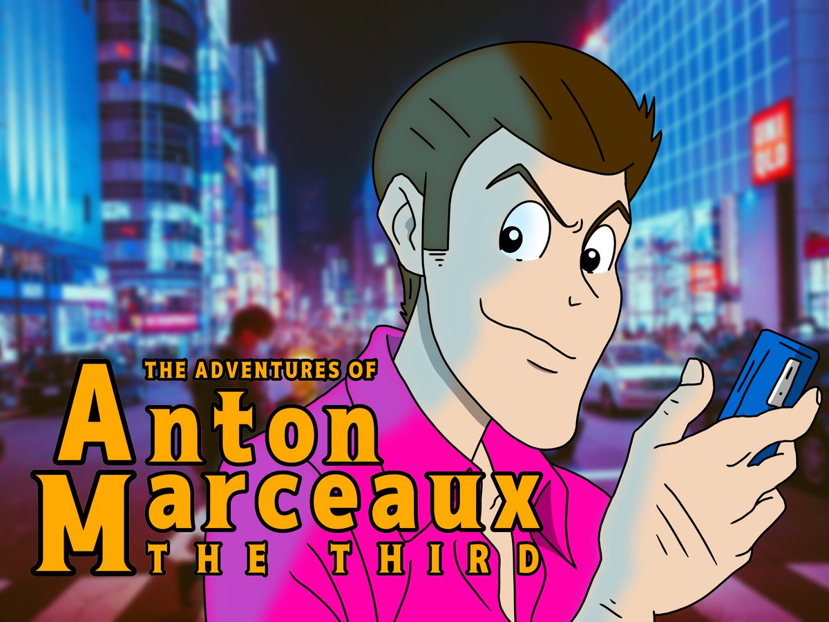 IDrawThings7's tweet photo. So here's what happened. I made a Lupin the third on the Sims, and some really funny stuff started happening. So I thought this would make a really good comic strip. But I can't just name him Lupin the third. So let me introduce you to… https://t.co/j5qqU9KnKl