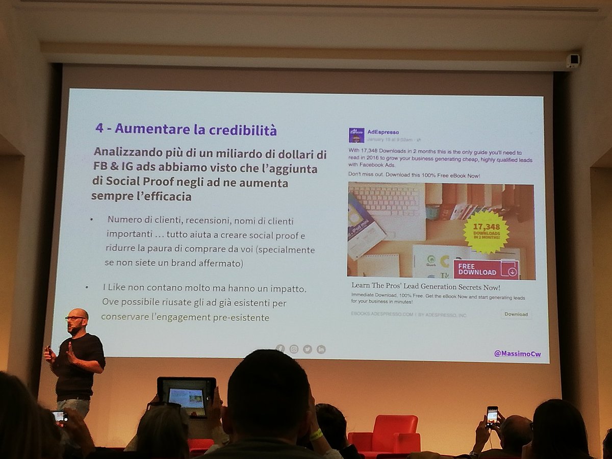 Simona PTR (@simonaptr) on Twitter photo 4 consigli per migliorare i vostri Facebook Ads ma... non dimenticate di essere flessibili e creativi! <a href="/MassimoCw/">Massimo Chieruzzi</a> <a href="/AdEspresso/">AdEspresso</a> al #SMMdayIT <a href="/smmdayit/">Social Media Marketing Day #SMMdayIT</a> 4 consigli per migliorare i vostri Facebook Ads ma... non dimenticate di essere flessibili e creativi! <a href="/MassimoCw/">Massimo Chieruzzi</a> <a href="/AdEspresso/">AdEspresso</a> al #SMMdayIT <a href="/smmdayit/">Social Media Marketing Day #SMMdayIT</a>