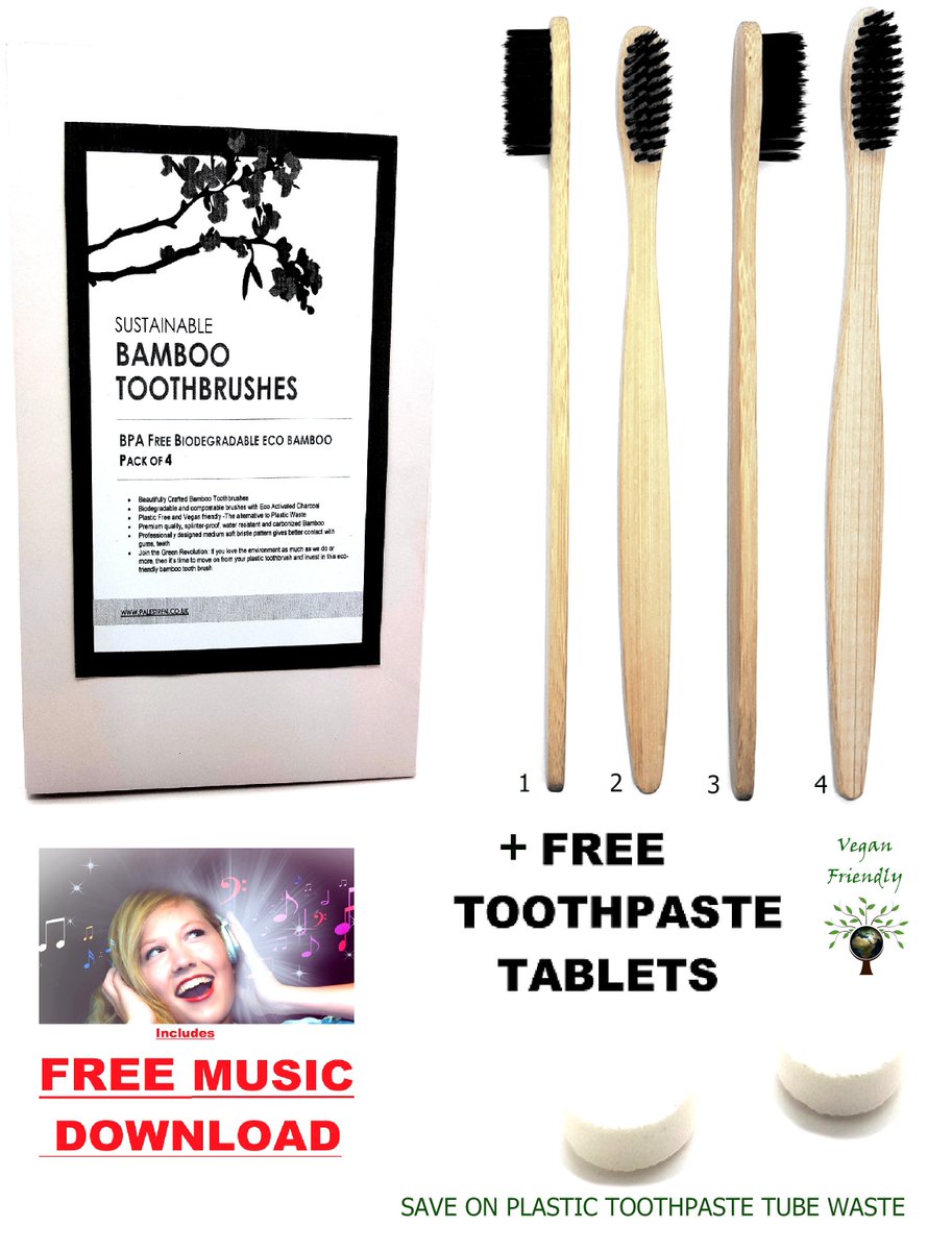Palestren's tweet image. Check out our new #bamboo toothbrushes on #amazon and help #savetheplanet amazon.co.uk/Toothbrushes-B…