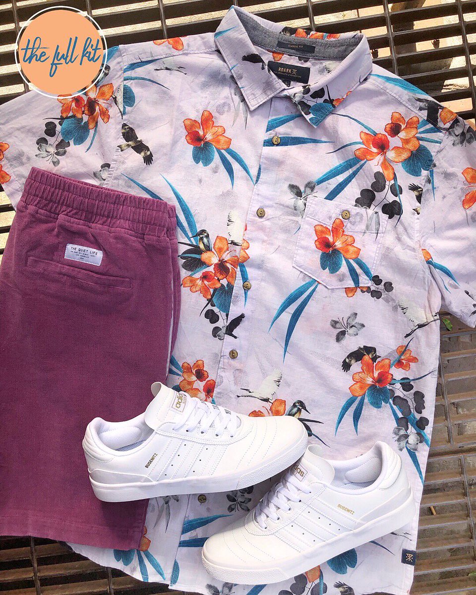 The clouds have parted for at least a couple of days around here. Let’s break out the shorts and floral prints! #qcfindnow #tagtheqc #mensoutfit #outfitstyle #flatlaystyle #mensfashion