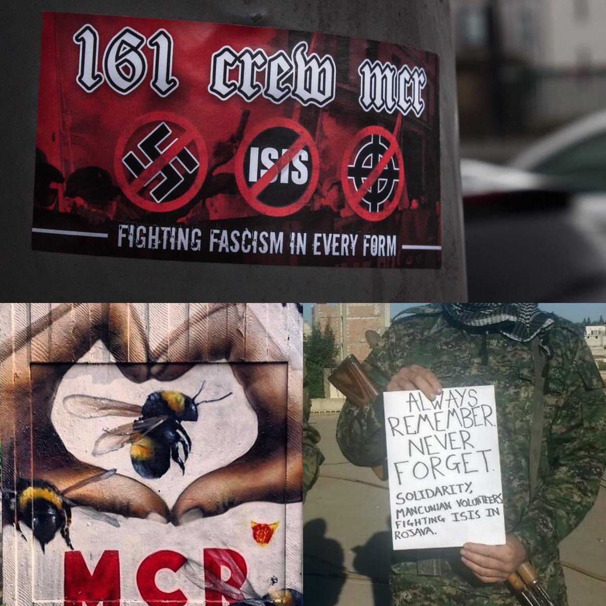 0161Festival's tweet photo. Remember the 22, and their families. Never forget Manchester. A day that will haunt us forever, stay strong, and stay united in the face of hate. 

Forever Manchester.  #Manchester #remember22 #mcr #neverforget #community #united #antifascist #fckisis #0161festival https://t.co/c62O8BuEw9