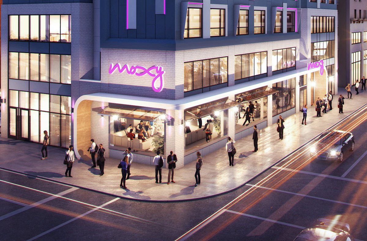 DynamikDesign's tweet image. Great article about our #Moxy Hotel in downtown #StLouis for #HawkeyeHotels! bit.ly/2JxcazC  #HotelDesign #DynamikForcesAtWork #Architecture #HotelArchitecture