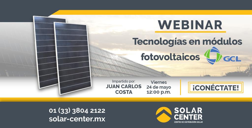 SolarCenterMx's tweet photo. Conectate a nuestro webinar “Tecnología en módulos fotovoltaicos GCL.” ¡No te lo puedes perder! Registrate aquí -- https://t.co/3Hga4SRlbv https://t.co/okS9ypZJjW