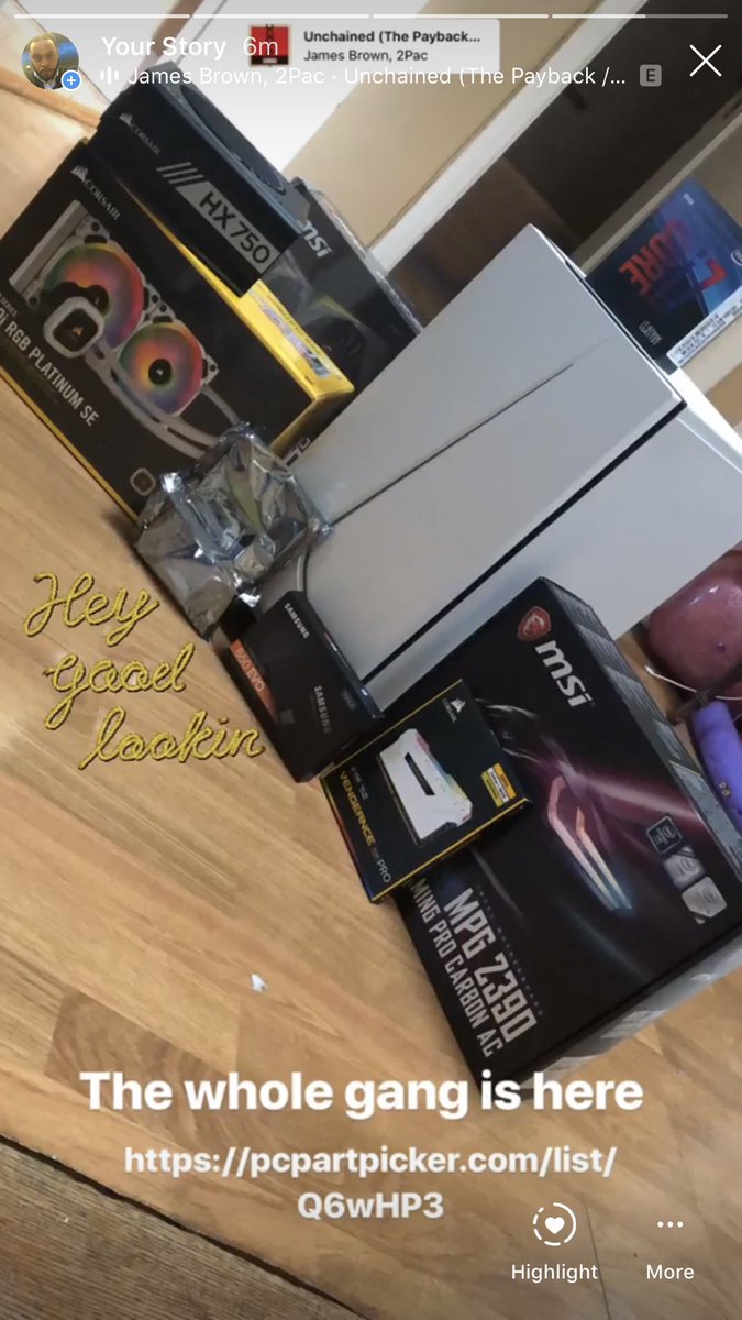 royalmight_ttv's tweet image. The whole gang is here folks, here’s a list brought to you by PCPartpicker: pcpartpicker.com/list/Q6wHP3   #instagramsawitfirst #myfirstpc #pcbuild #twitch #twitchstreamer #twitchaffliate #streamupgrade #SupportSmallerStreamers #corsair #msi #hype