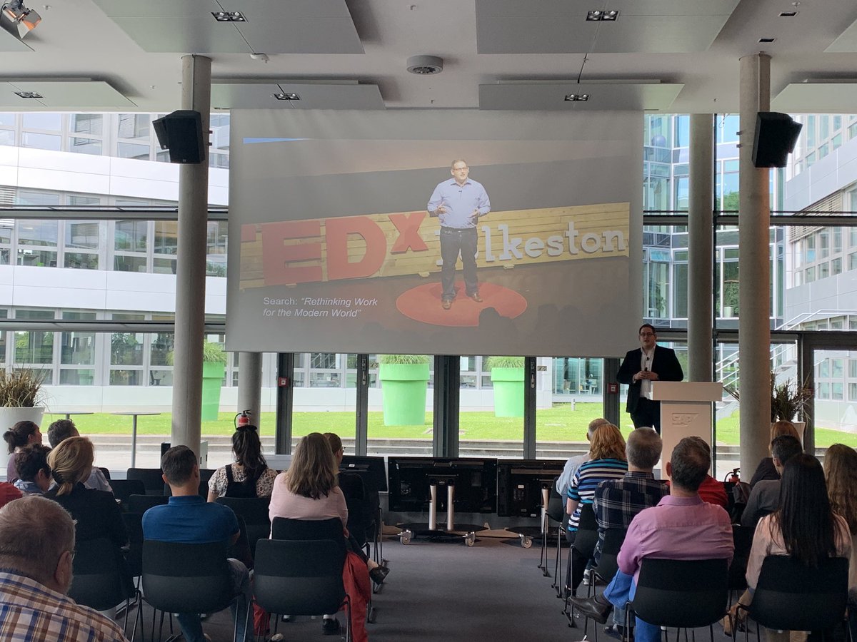 Thanks <a href="/SAP/">SAP</a> for welcoming me to share my thoughts on the future of work and to the audience for asking so many great questions!