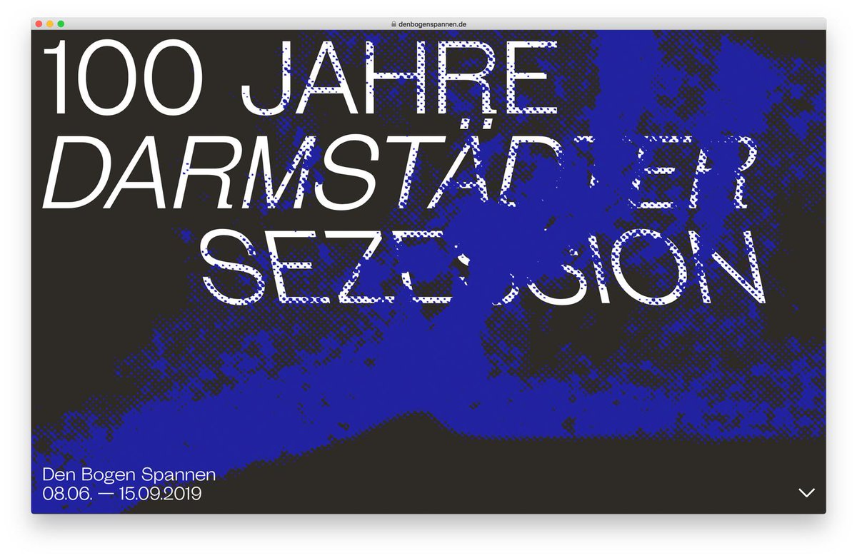 stinlemp's tweet photo. 100 Jahre Darmstädter Sezession. Festival website in the occasion of the 100th anniversary of Darmstädter Sezession. The site aims to give the visitor an overview about events and artworks spread over the whole city. https://t.co/88MRB8kIZy https://t.co/wGjealgjU6
