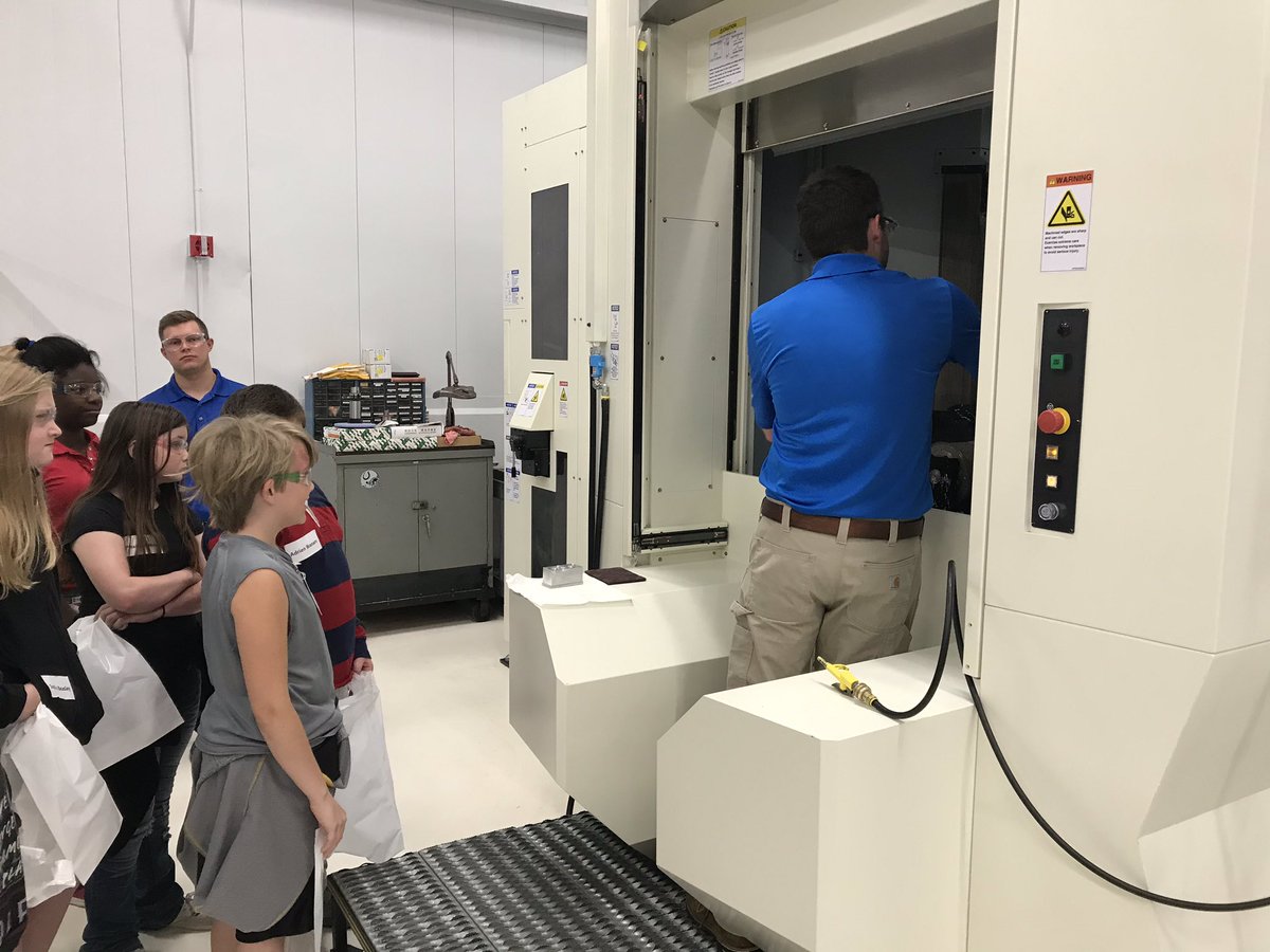 SFE_3820's tweet photo. More amazing @RollsRoyceIndy experiences to see manufacturing, science and engineering in action!  #sfestem #stoutfieldgood #wearewayne https://t.co/eWXpc80beV