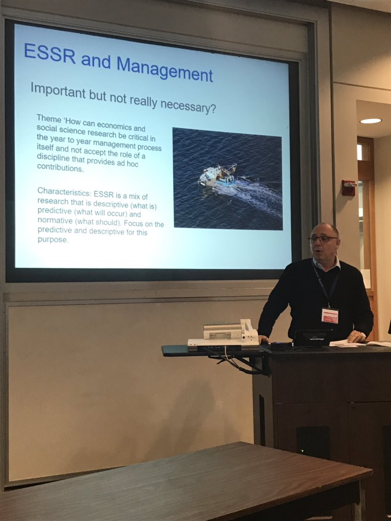 asiifet's tweet photo. What’s stopping economic and social science research from being integrated in fishery management? #naafe2019 https://t.co/ORvKNOy7CT