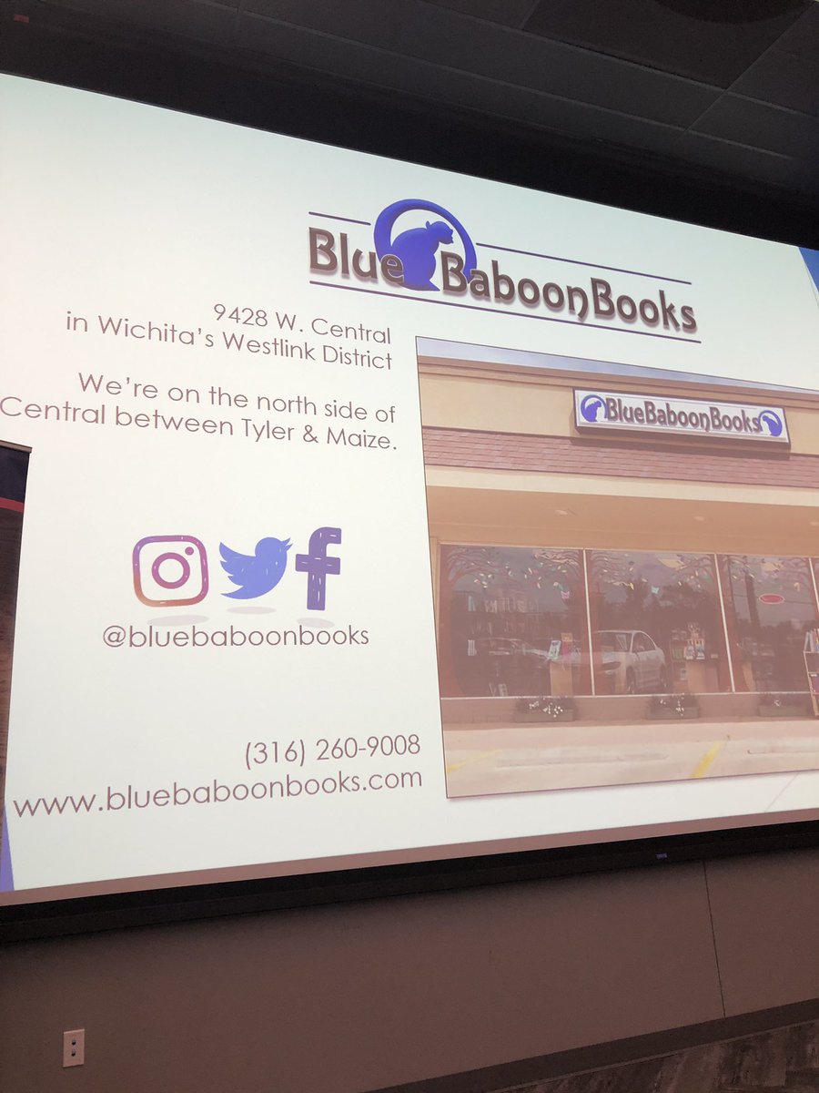 Check out all of the awesome kid-friendly events <a href="/BlueBaboonBooks/">Blue Baboon Books</a> in <a href="/CityofWichita/">City of Wichita</a>! <a href="/1MCWichita/">1 Million Cups Wichita</a>